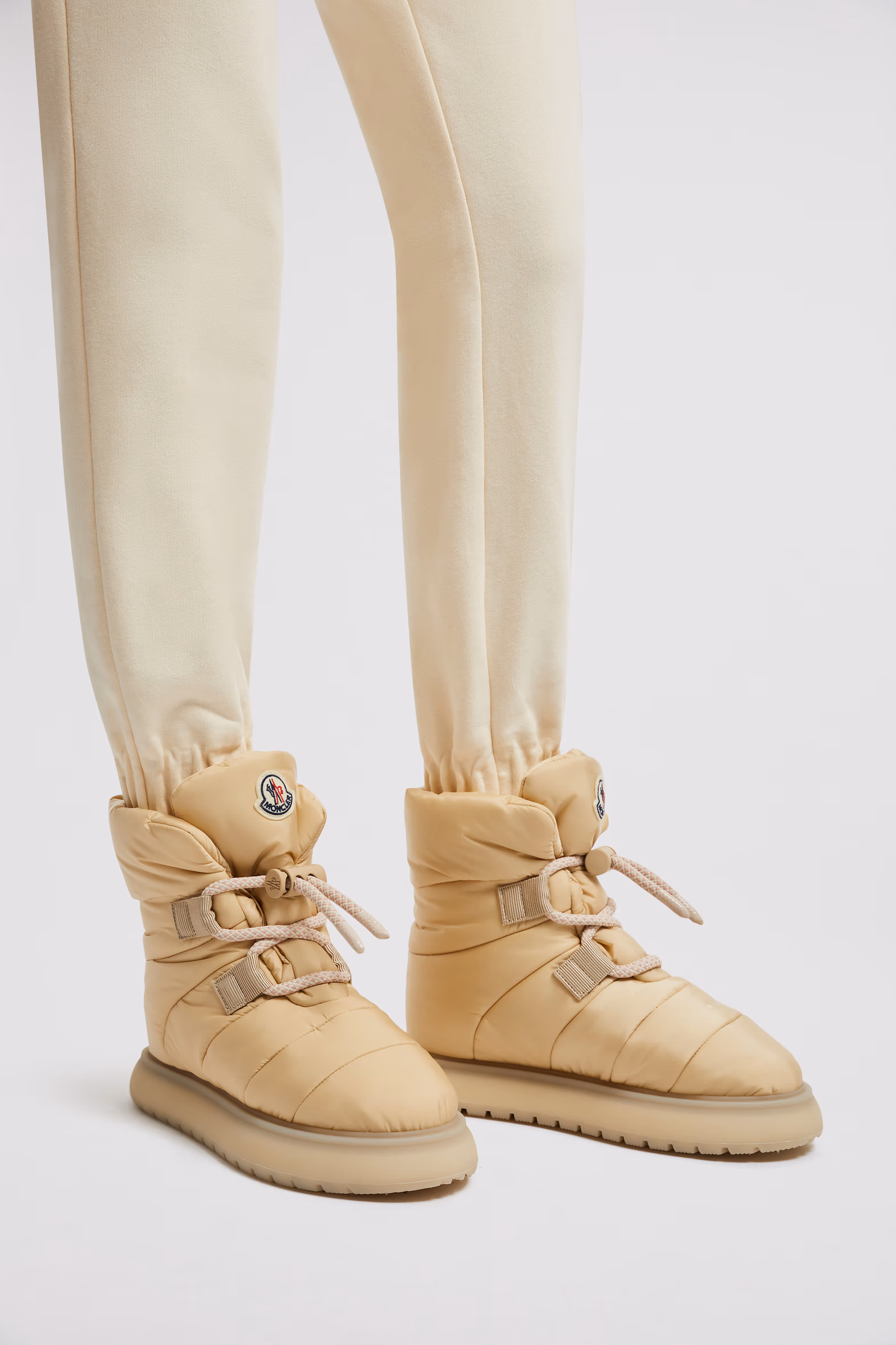 Botines con acolchado Gaia Pull Mujer Beige Moncler 2